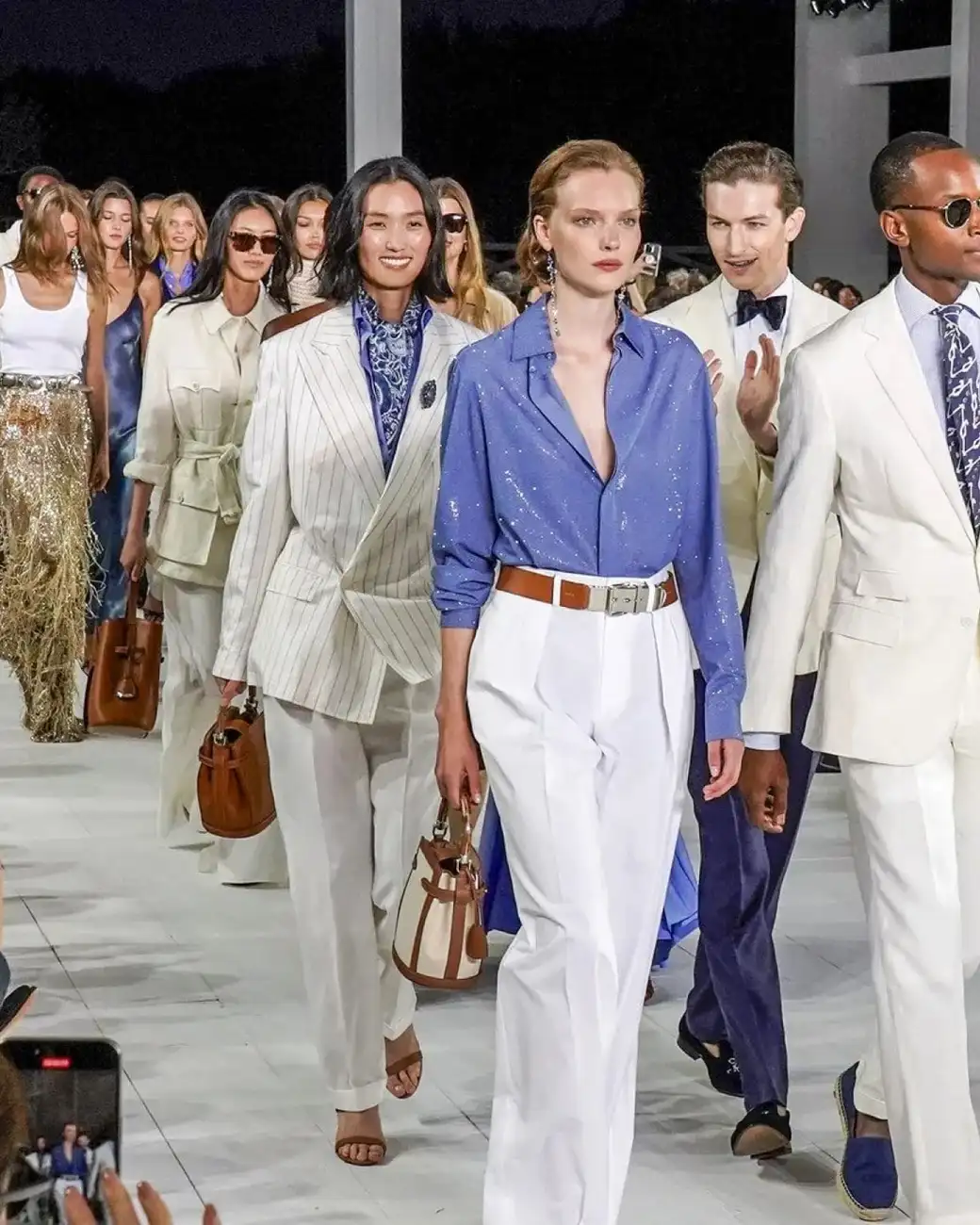 Ralph Lauren S/S 2025 (Image Credit: Victor VIRGILE/Gamma-Rapho via Getty Images)