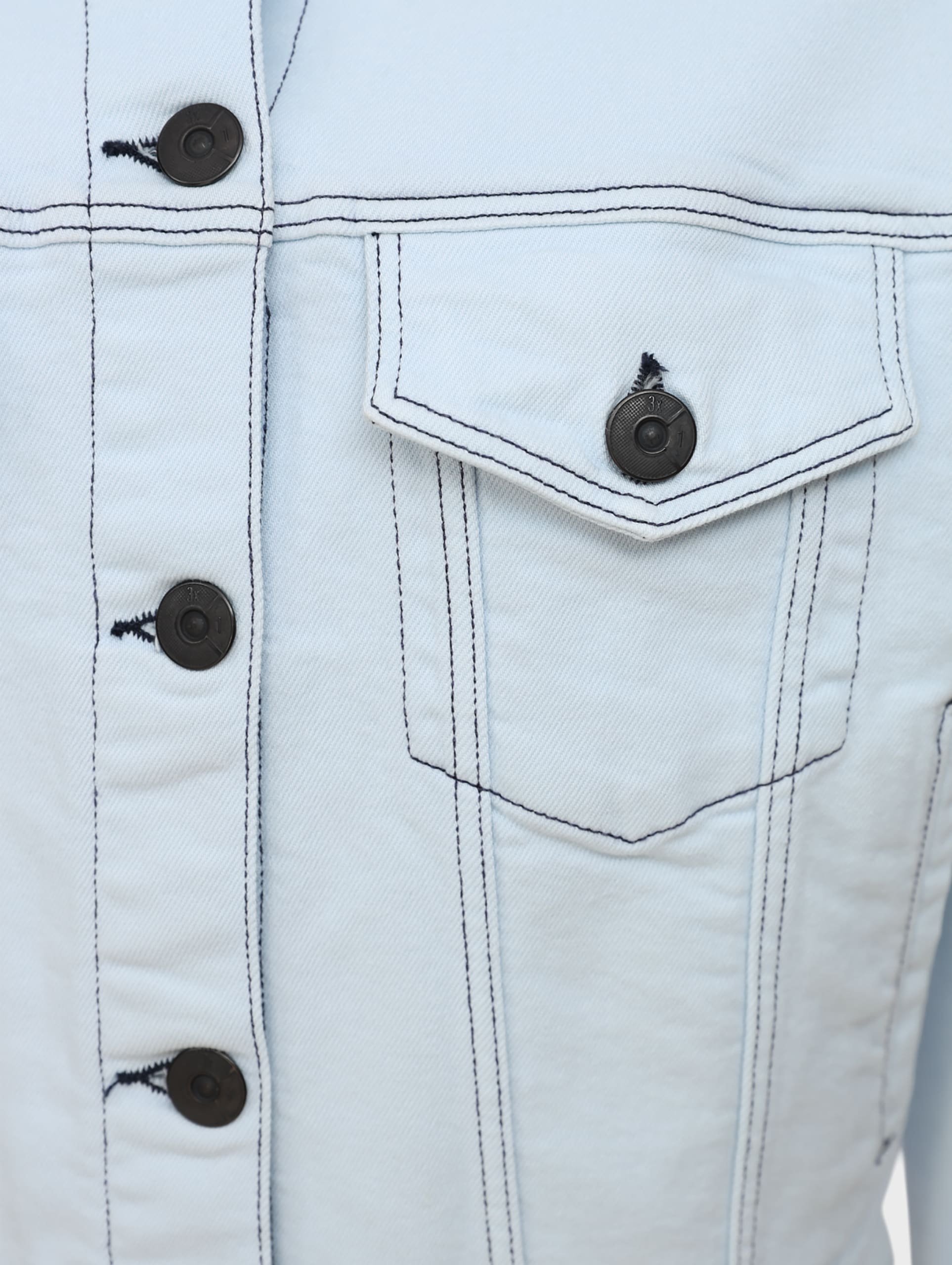 куртка джинсовая - фото 2