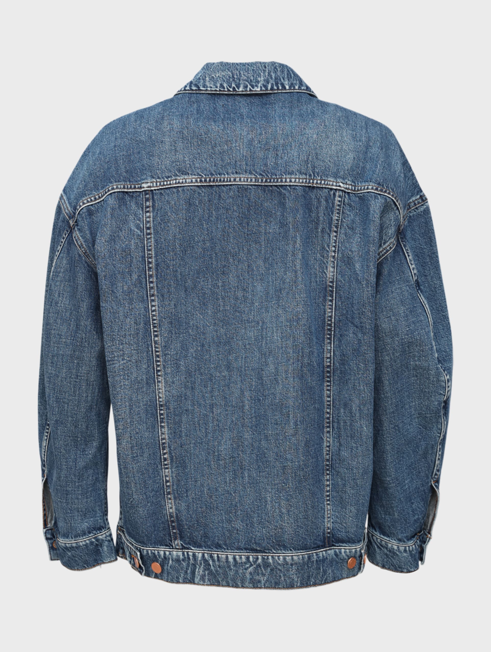 куртка джинсовая - фото 3