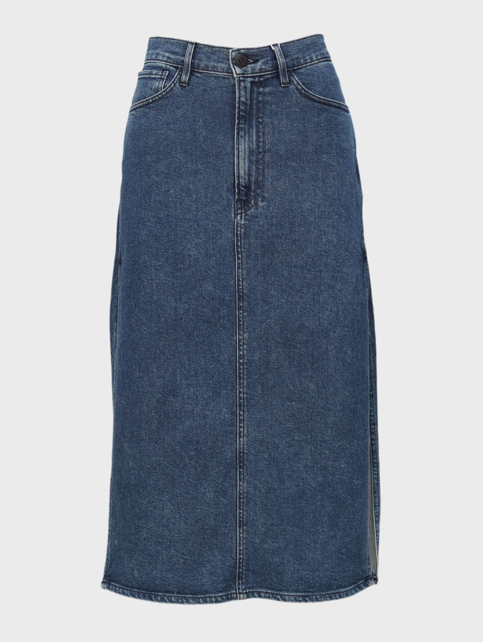 юбка джинсовая - фото 1