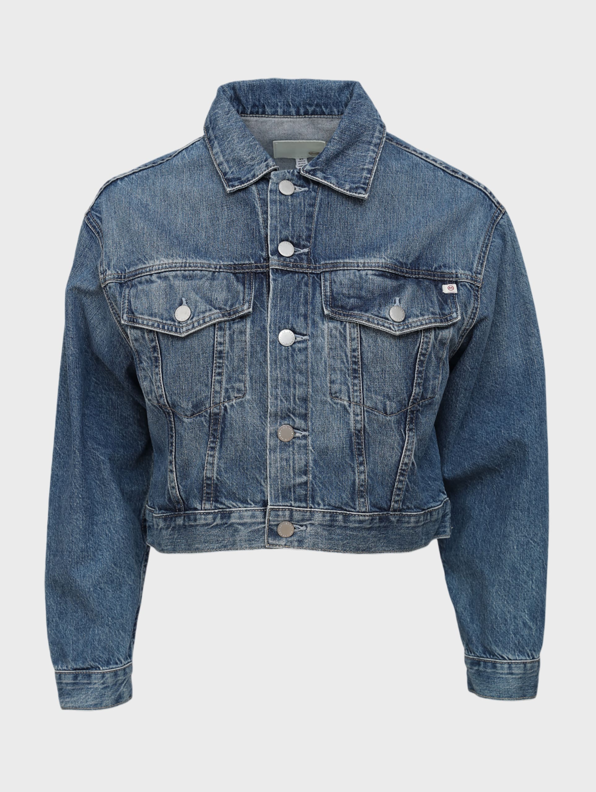 куртка джинсовая - фото 1