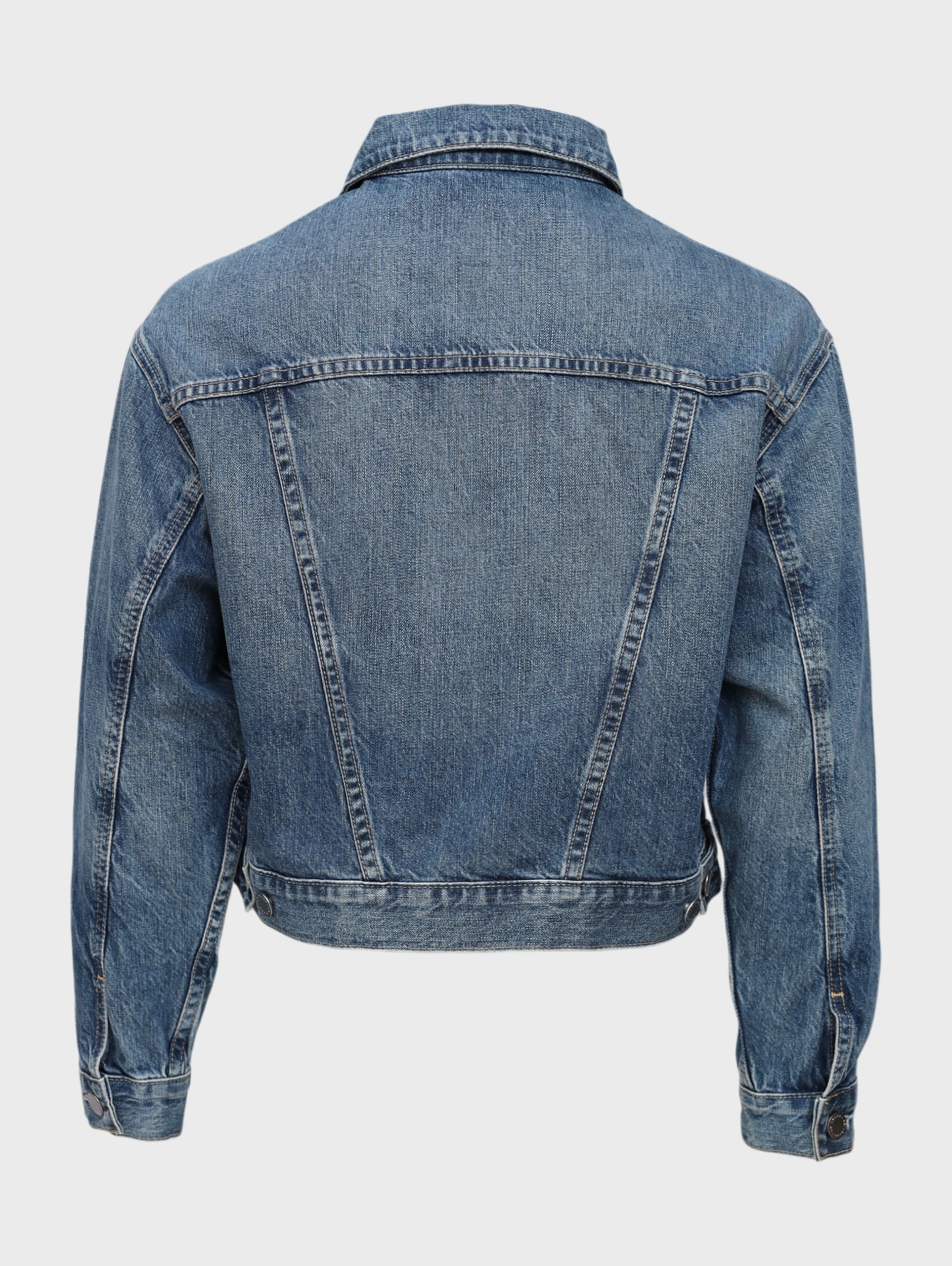 куртка джинсовая - фото 2