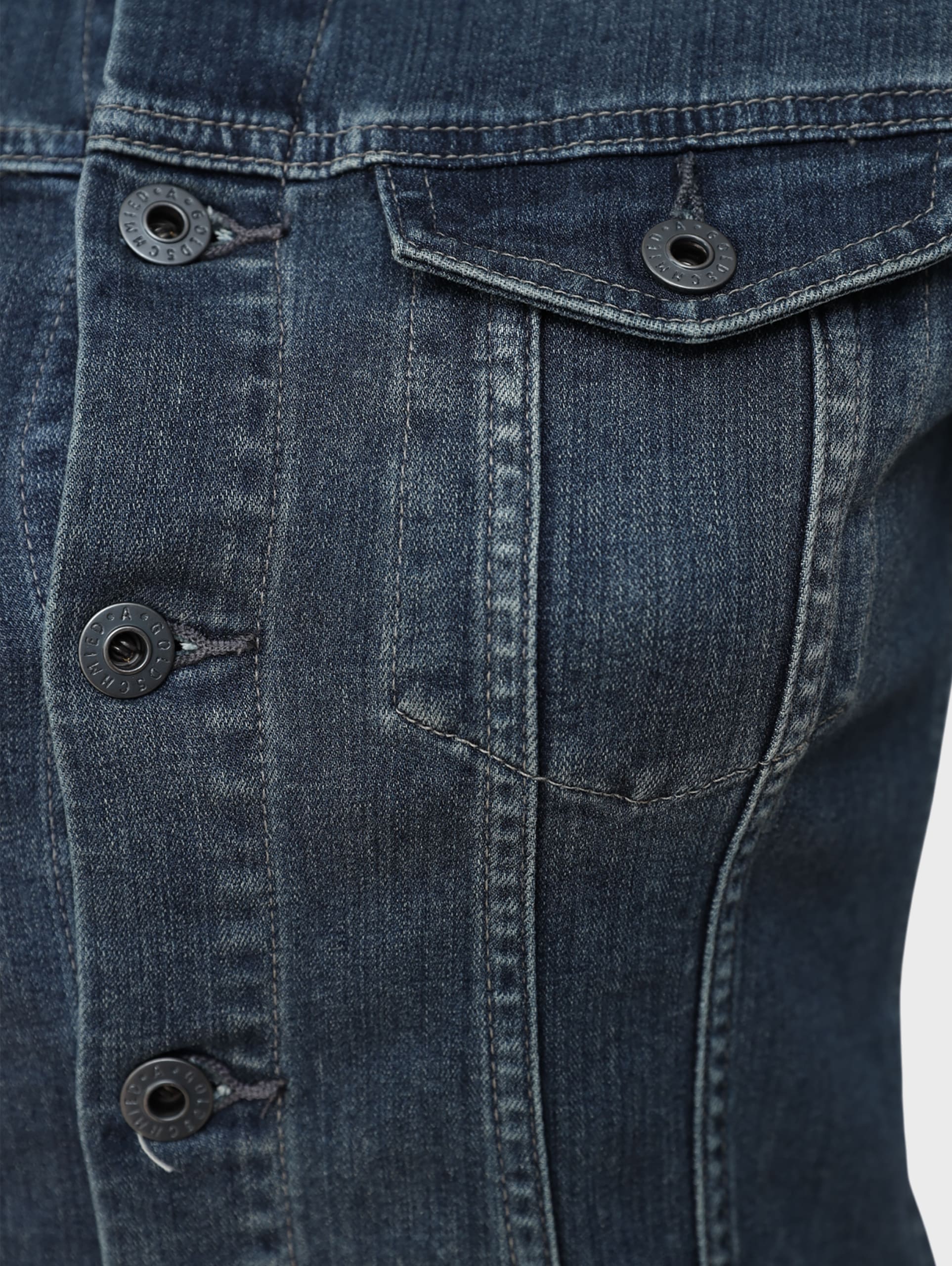 куртка джинсовая - фото 1