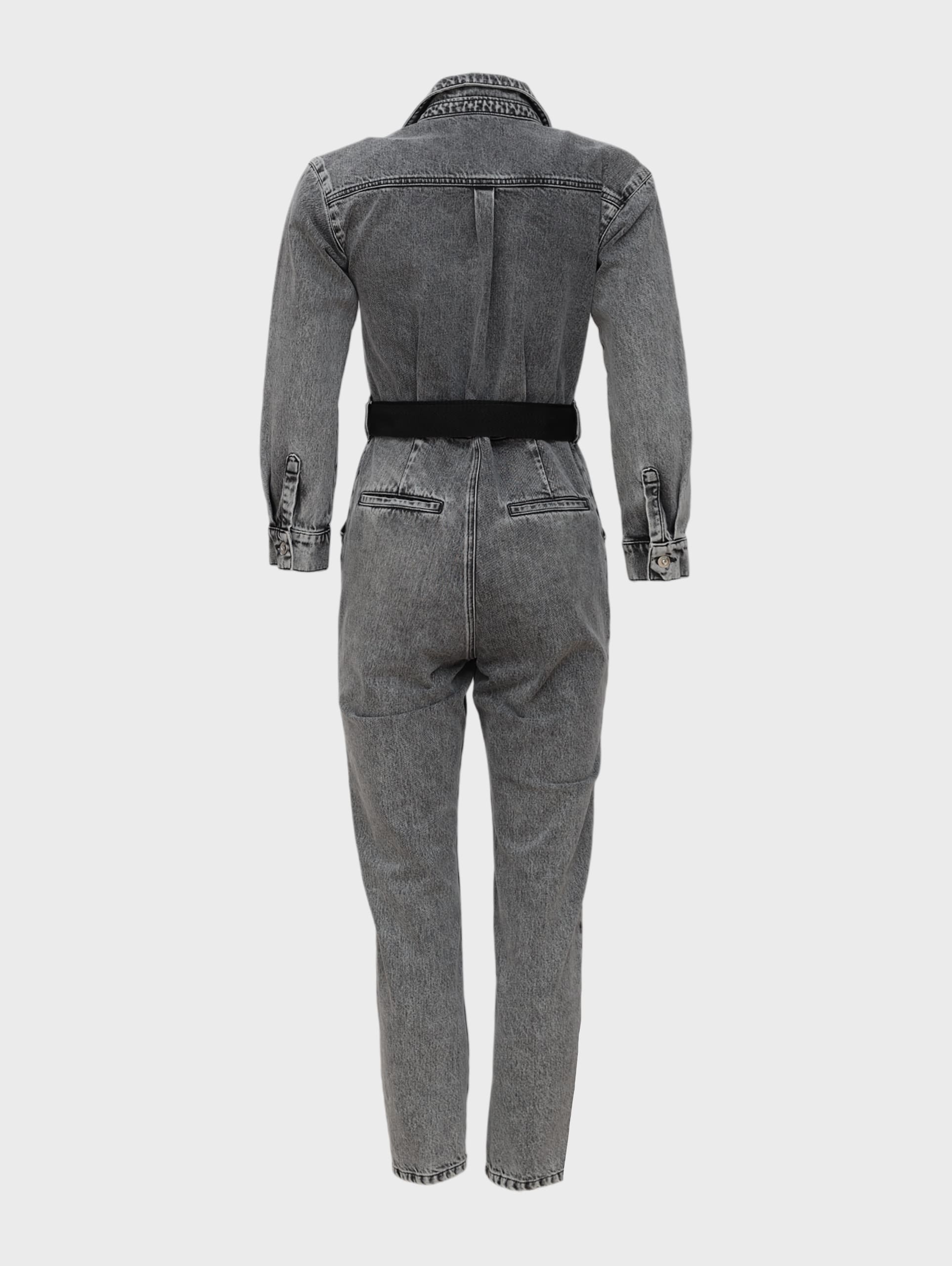 комбинезон джинсовый - фото 2