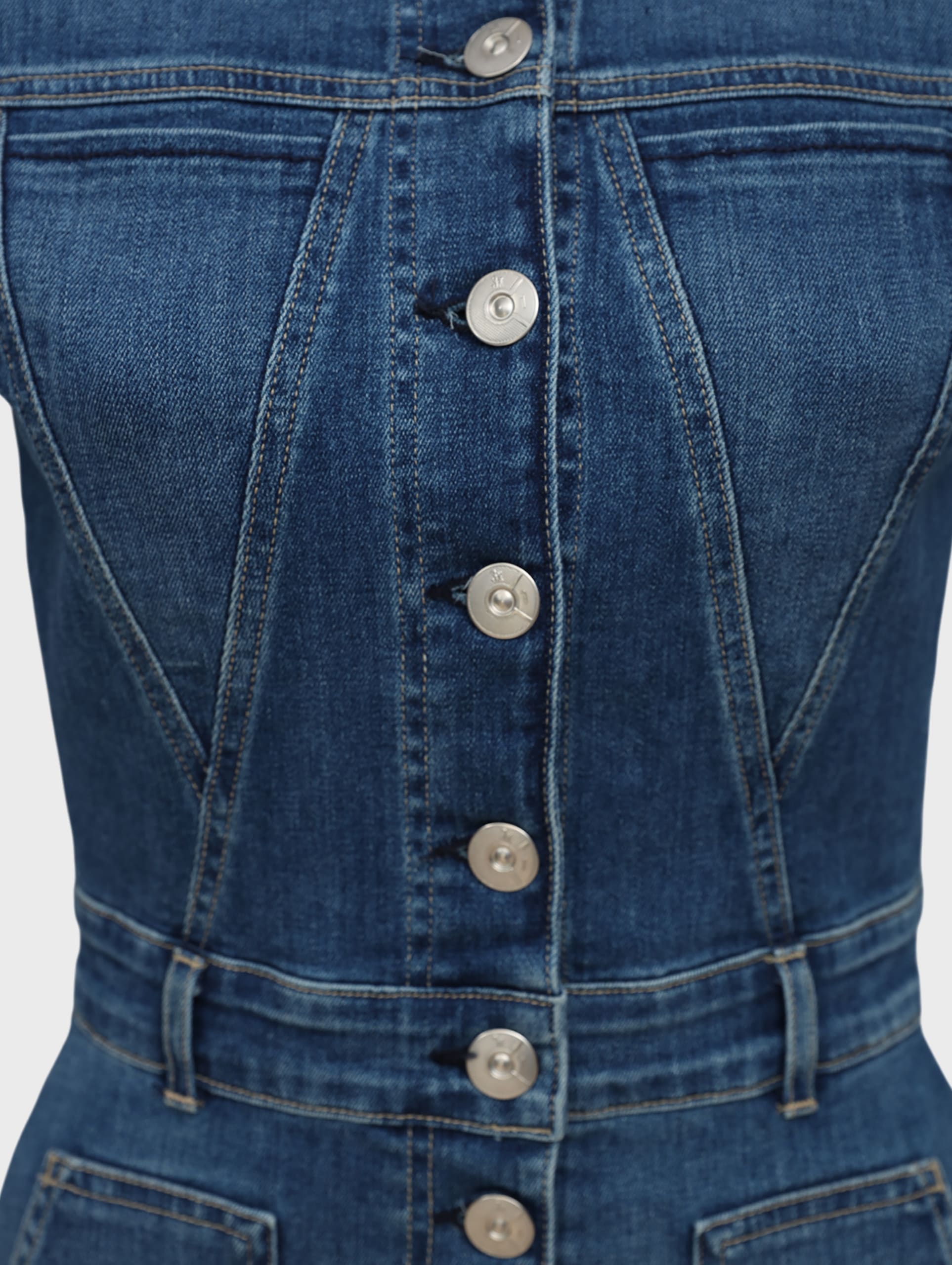 платье джинсовое - фото 1