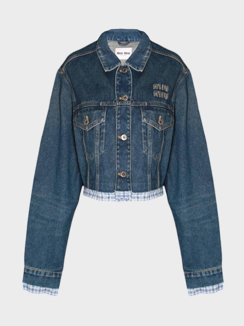 джинсовая рубашка 22032511 - фото 1