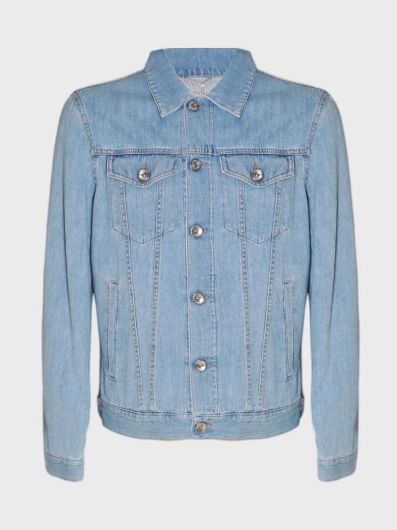 куртка джинсовая 270420 - фото 1