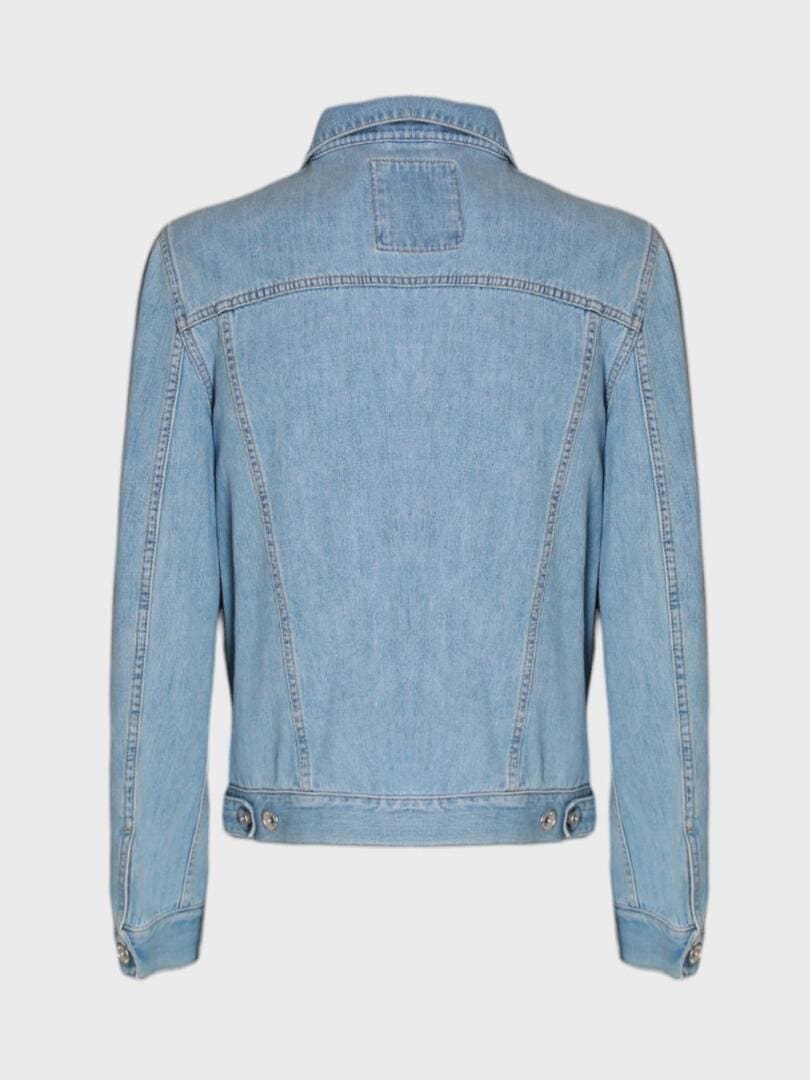 куртка джинсовая 270420 - фото 2